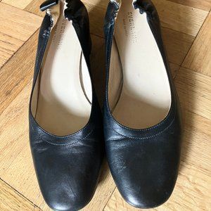 Everlane Day Heel, 8.5, black